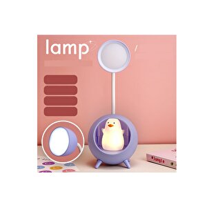Penguen Masa Lambası, Mavi, 21x9 Mavi