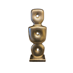 Göbekli Tepe Polyester Biblo, Bronz, 38x13 Bronz