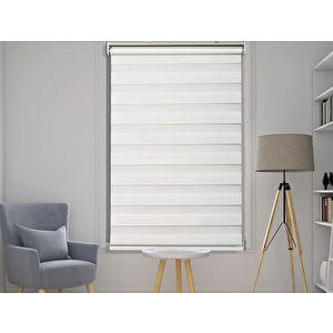 Bambu Zebra Stor Ekru 200x200 cm