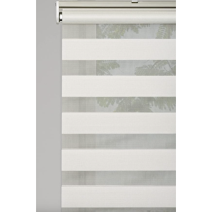 Bambu Zebra Stor Ekru 200x200 cm