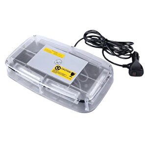 Çakarlı Tepe Lambası Mıknatıslı Kırmızı-kırmızı 24w 12-24v / Laik532