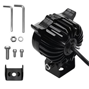 Space Offroad Sis Lambası 40w Beyaz-amber Çakarsız Adet 12-30v / Lass295