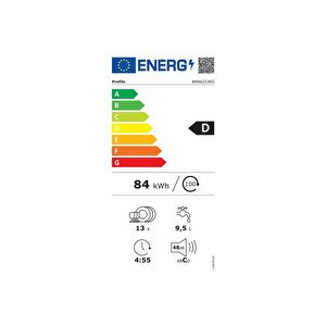 Profilo Bma6253eg D Enerji Sınıfı 6 Programlı 13 Kişilik Ankastre Bulaşık Makinesi