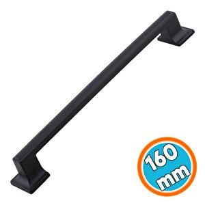 Siyah Kulp Metal Mobilya Çekmece Mutfak Dolap Dolabı Kapak Kulpları 160 Mm Kulbu Kulpu 16 Cm