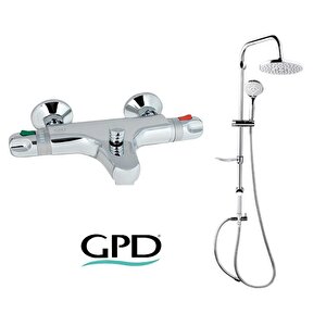 Gpd Termostatik Banyo Bataryası Tbb01 Ve Robot Duş Seti Dst19-2