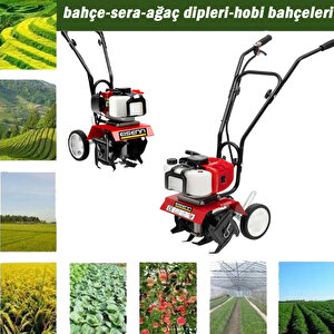 Campüs Süper Mini 52 Cc Hobi Bahçe Sera Çapalama Makinası 3,2 Hp