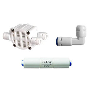 Su Arıtma Cihazı Yenileme Kiti Shut Off Flow Check Valf Quick