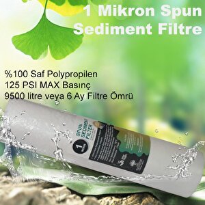 Su Arıtma Cihazı Filtre Seti Lgkuno Membranlı Aqualine 8 Aşamalı
