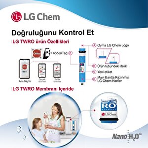 Su Arıtma Cihazı Filtre Seti Lgkuno Membranlı Aqualine 8 Aşamalı