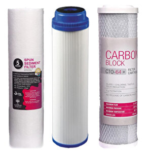 Reverse Osmosis Filtre Seti Full Takım 5 Li Açık Kasa Model Su Arıtma Cihazı Uyumlu