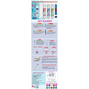 Su Arıtma Cihazı Yapım Seti Lg Membranlı