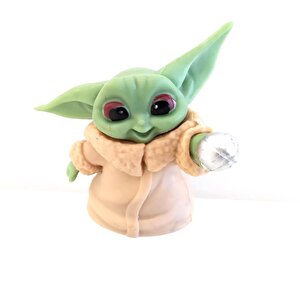 Star Wars 3d Baby Yoda Mini Figür Oyuncak 5 Cm 9138
