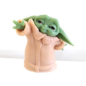 Star Wars 3d Baby Yoda Mini Figür Oyuncak 6cm 9141