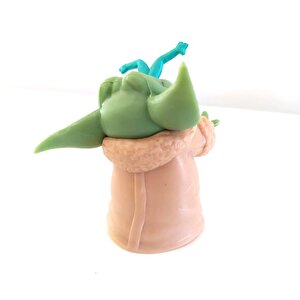 Star Wars 3d Baby Yoda Mini Figür Oyuncak 5 Cm