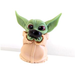 Star Wars 3d Baby Yoda Mini Figür Oyuncak 5 Cm 9140