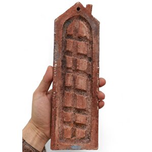 Özel Tasarım Seramik Uzun Ev Hediyelik Duvar Süsü