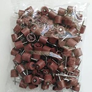 Çivili Raf Pimi Duvar Dolap Mobilya Pimi Sert Plastik Raf Tutucu Kahverengi 100 Adet Tekli (1 Paket)