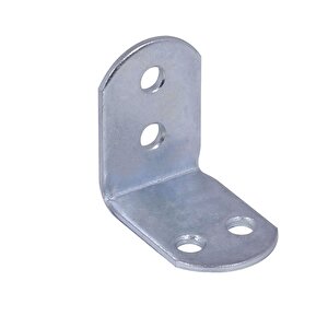 Mobilya Eşya Dolap Duvar Sabitleyici Köşe Bağlantı L Demir Gönye Deprem Güvenliği 30x30x22mm