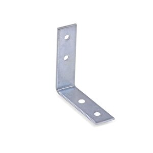 8 Adet Mobilya Eşya Dolap Duvar Sabitleyici Köşe Bağlantı L Demir Gönye Deprem Güvenliği 45x45x15mm