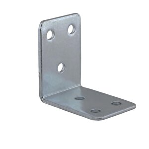 Mobilya Eşya Dolap Duvar Sabitleyici Köşe Bağlantı L Demir Gönye Deprem Güvenliği 45x45x30mm