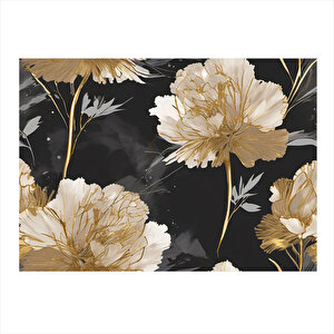 Karanfiller Hediyelik Mdf Tablo 35cm X50cm 35x50 cm