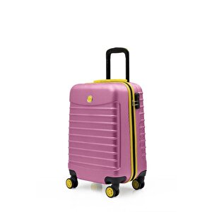 Kabin Boy Valiz 4x2 Teker Pembe 1168