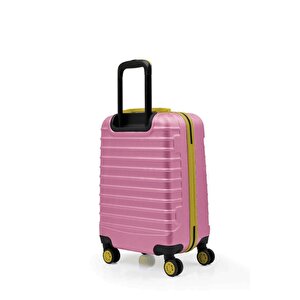 Kabin Boy Valiz 4x2 Teker Pembe 1168