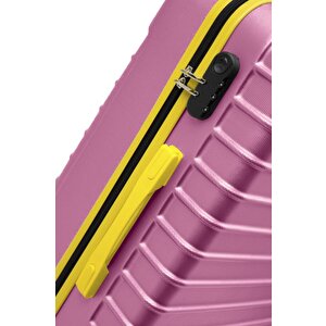 Kabin Boy Valiz 4x2 Teker Pembe 1168