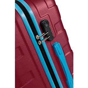 Büyük Boy Valiz 4x2 Teker Bordo 1167