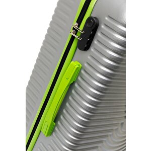 Kabin Boy Valiz 4x2 Teker Gri 1169