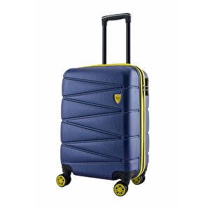 Kabin Boy Valiz 4x2 Teker Lacivert 1164