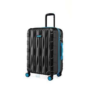 2'li Valiz Seti Büyük Boy - Kabin Boy Siyah 1167