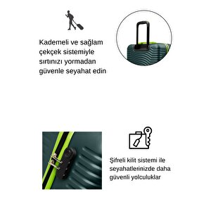 Kabin Boy Valiz 4x2 Teker Haki 1169