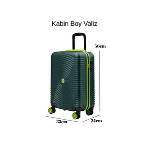 Kabin Boy Valiz 4x2 Teker Haki 1169
