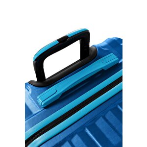 2'li Valiz Seti Orta Boy - Kabin Boy Mavi 1167