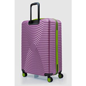 2'li Valiz Seti Orta Boy - Kabin Boy Rose 1169