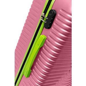2'li Valiz Seti Orta Boy - Kabin Boy Rose 1169