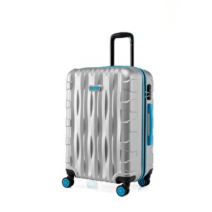 2'li Valiz Seti Büyük Boy - Orta Boy Gri 1167