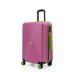 Kabin Boy Valiz 4x2 Teker Pembe 1169