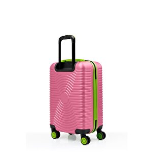 Kabin Boy Valiz 4x2 Teker Pembe 1169