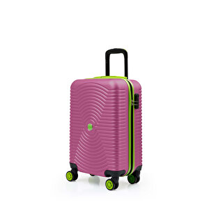 Kabin Boy Valiz 4x2 Teker Pembe 1169