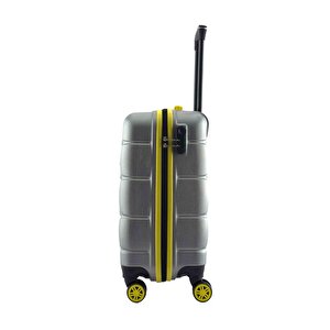 Kabin Boy Valiz 4x2 Teker Gri 1164