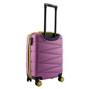 Kabin Boy Valiz 4x2 Teker Pembe 1164