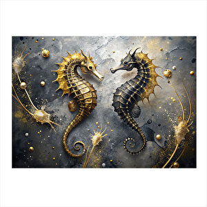 Denizatları Art Mdf Poster 35cm X50cm 35x50 cm