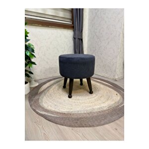 Asedia Miskin Ceviz Sofa Antsait Ahşap Ayak Uzatma Pufu Makyaj Koltuğu Bench Tabure
