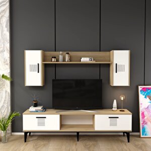 Assi̇mo Tv Üni̇tesi̇ Takimi Safirmeşe-Beyaz Safirmeşe-Beyaz