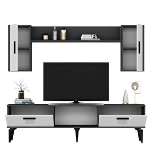 Assi̇mo Tv Üni̇tesi̇ Takimi Antrasit-Beyaz