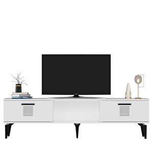 Assi̇mo Tv Sehpasi (alt Modül) Beyaz-Beyaz