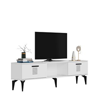 Assi̇mo Tv Sehpasi (alt Modül) Beyaz-Beyaz