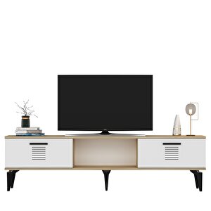 Assi̇mo Tv Sehpasi (alt Modül) Safirmeşe-Beyaz